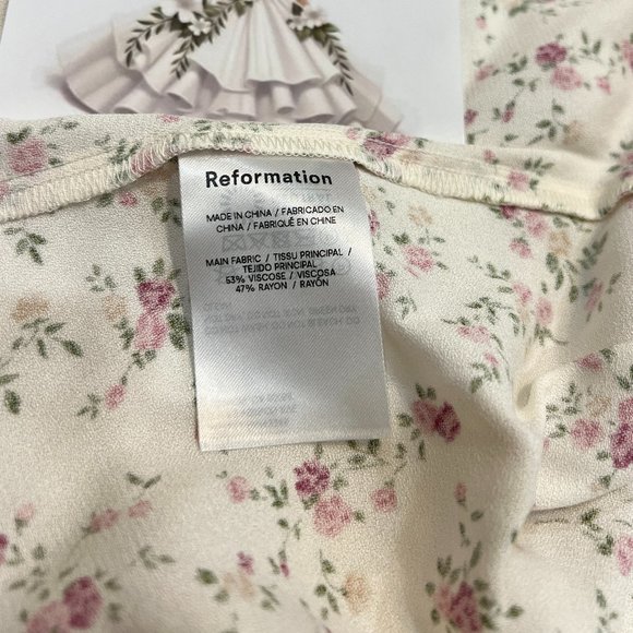 Reformation Lacey Dress | Boheme 🎉SALE🎀 NEW with Tag - Picture 6 of 15